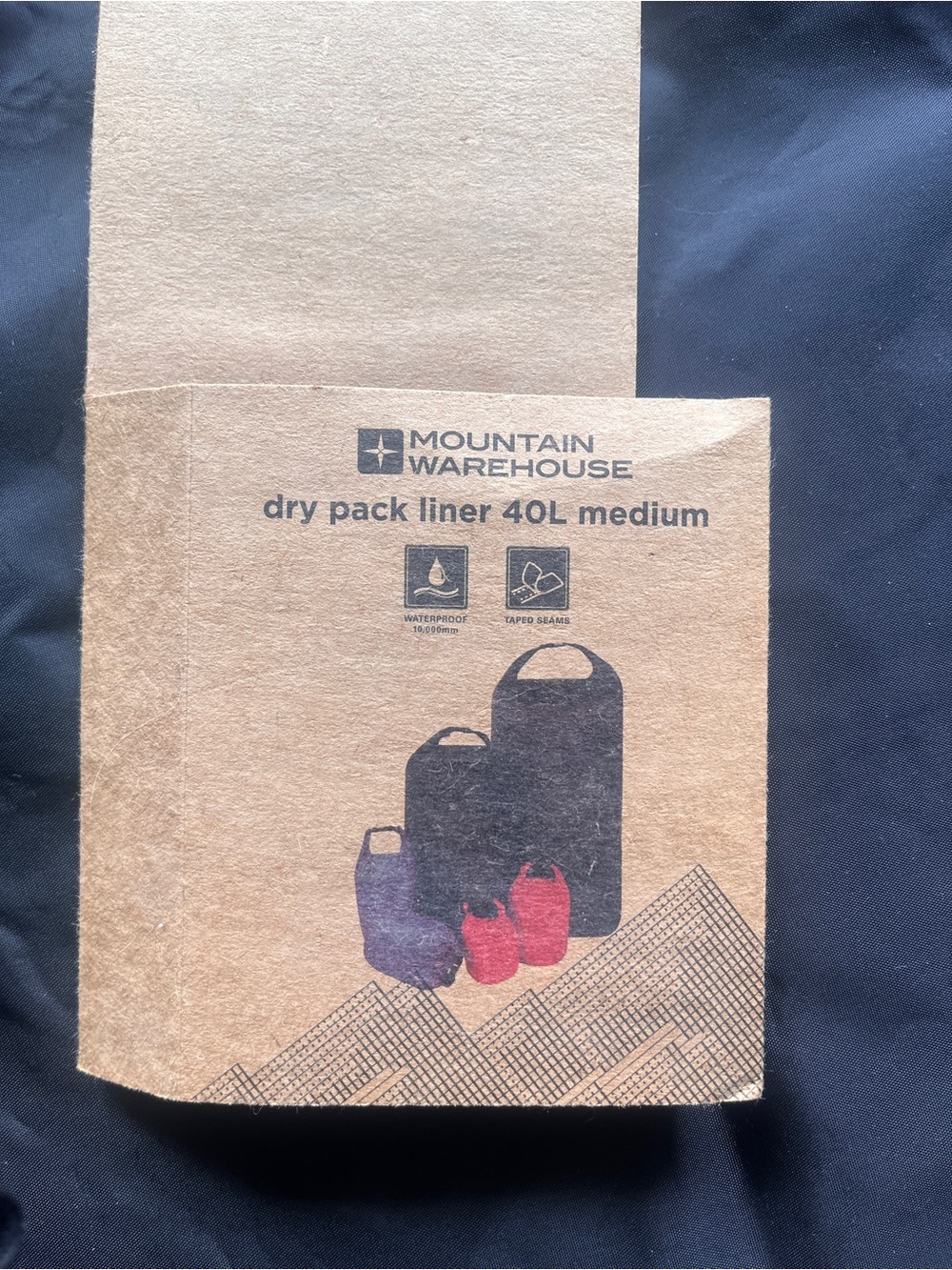Dry Pack Mountain Warehouse Liner 40L - Medium